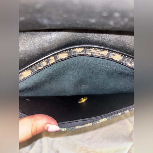 Vintage Christian Dior Monogram Canvas Clutch / Wallet | Made in France - Picture 5 of 15